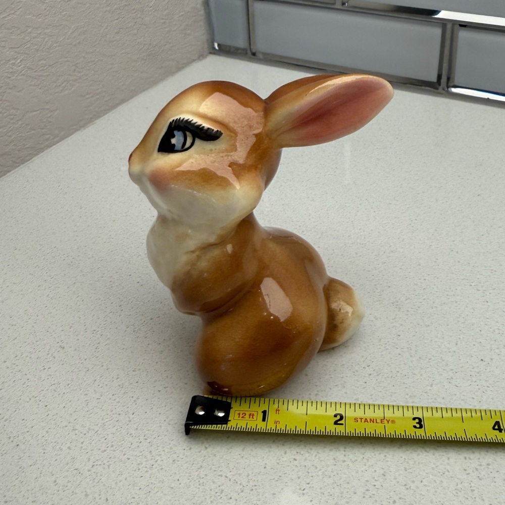 Vintage Miss Bunny Blossom Figurine Thumper's Girlfriend Bambi Movie 1942 Disney - Picture 14 of 15